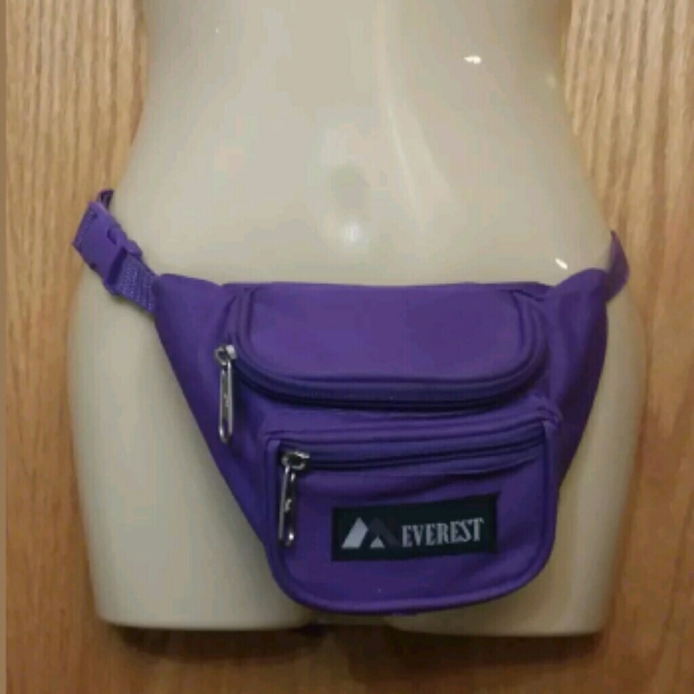 Everest Purple Small Fanny Pack Belt Bag